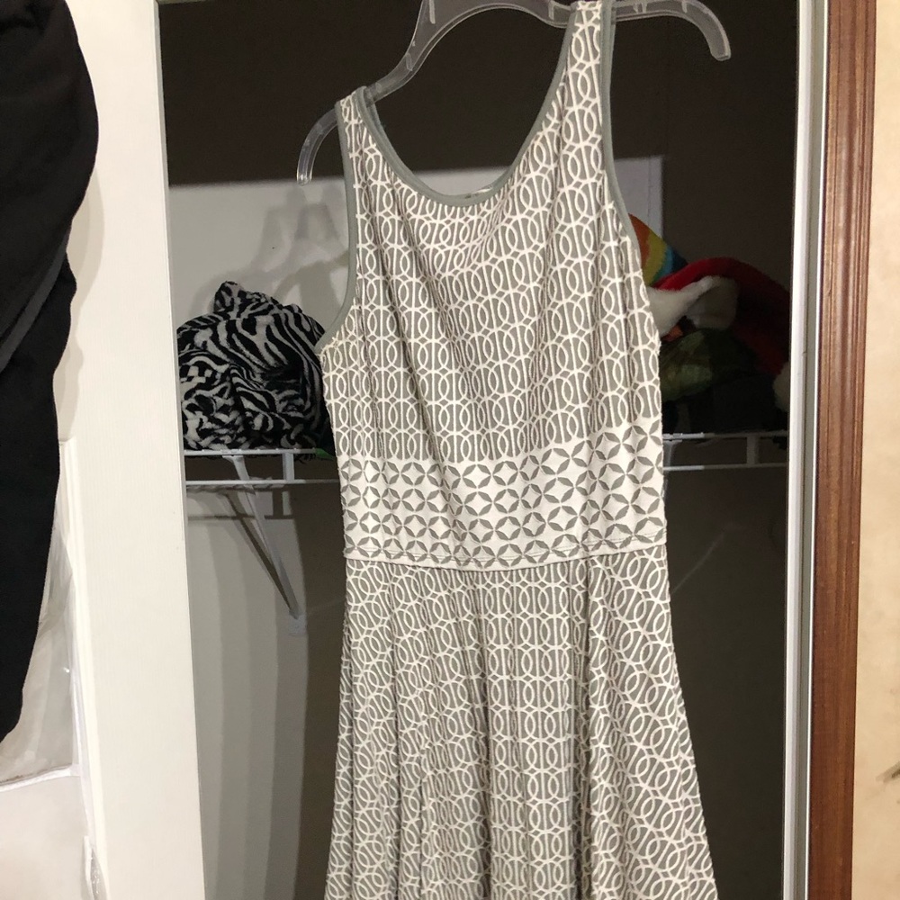 Gray and White M.S.S.P dress
